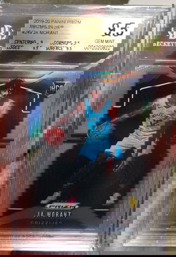 Ja Morant Prizm rookie #248 silver 9.5 BGS