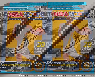 2019-20 Panini NBA Hoops Premium Stock Hanger Box Lot (2)