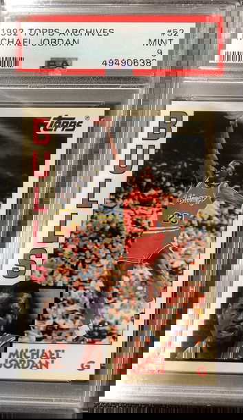 1992 Topps Archives Michael Jordan #52 PSA 9 Mint