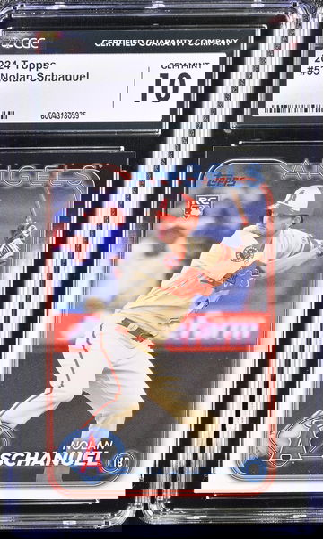 2024 TOPPS NOLAN SCHANUEL #53 Rookie RC CGC 10