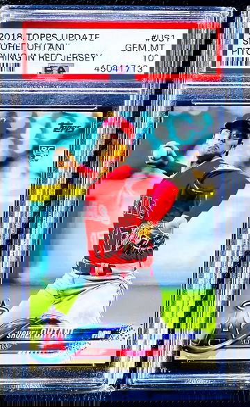 Shohei Ohtani 2018 Topps Update RC Rookie #US1 PSA 10