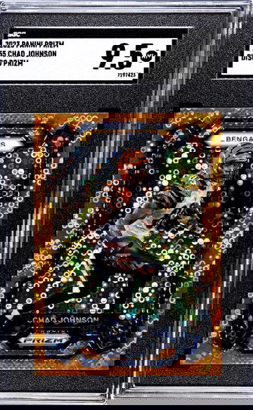 2023 Panini Prizm #55 Chad Johnson Disco Prizm SGC 9.5