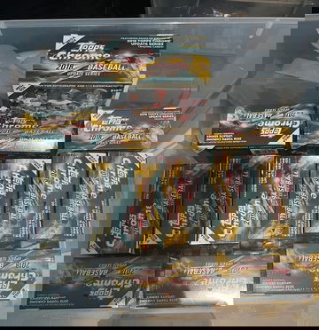 Lot of (13) 2018 Topps Chrome Update Mega Box Factory Sealed