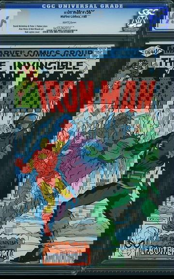 IRON MAN #136, CGC 9.6 NM+