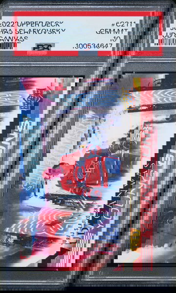 2022 Upper Deck Juraj Slafkovsky UD Canvas Young Guns