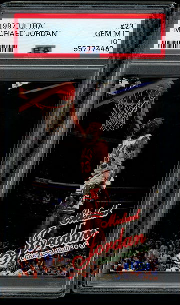 1997 Ultra #23 Michael Jordan PSA 10 Gem Mint