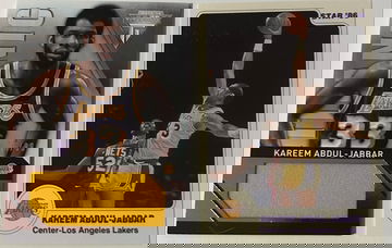 Kareem Abdul Jabbar Patch and Star 86