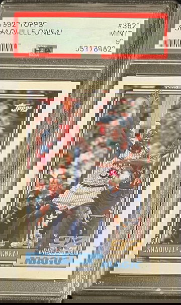 1992 Topps Shaquille O’Neal PSA 9 MINT