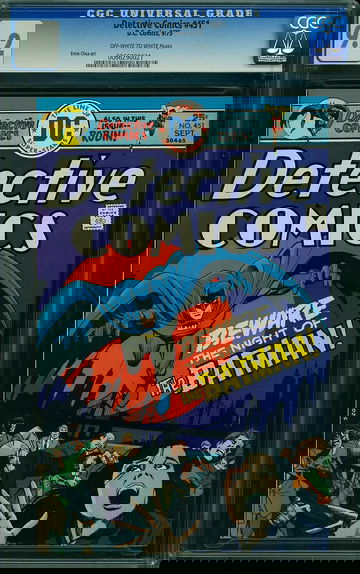 DETECTIVE COMICS #451, CGC 9.2 NM-