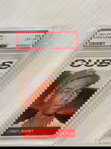 1964 Topps Ernie Banks PSA 6