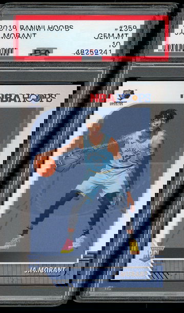 2019 Hoops #259 Ja Morant RC PSA 10