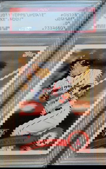 2011 Mike Trout Topps Update PSA 10 #US175