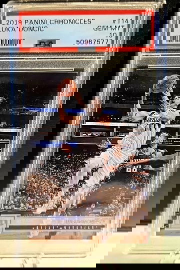 Luka Doncic  2019-20 Panini Chronicles #114  PSA 10 Gem Mint  2nd Year! Maverics