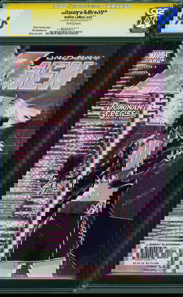 X-MEN #419, CGC 9.6 NM+ -- SIGNED BY STEVE UY