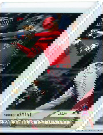 2018 Topps Now #697J Shohei Ohtani Japanese