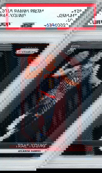 2018 Prizm Trae Young PSA 10