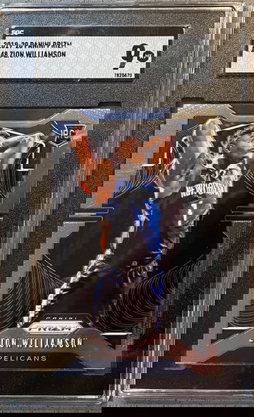 2019-20 Prizm Zion Williamson SGC 9