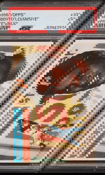 1956 Topps Roberto Clemente PSA 5