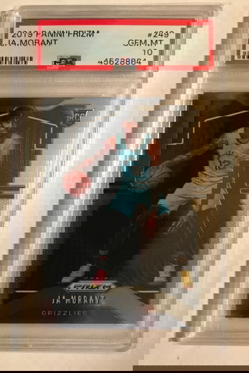2019 Prizm JA MORANT  PSA10 