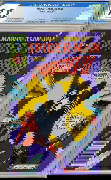 Marvel Team-up #141 CGC 9.2 Newsstand