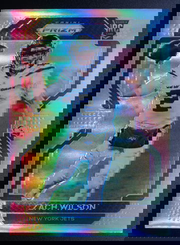 Zach Wilson 2021 Panini Prizm Silver RC #332 