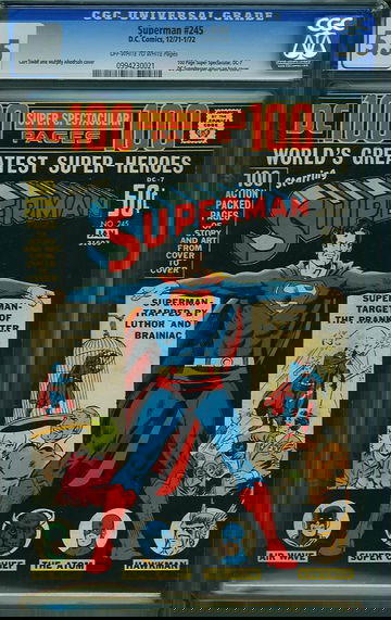 SUPERMAN #245, CGC 5.5 FN-