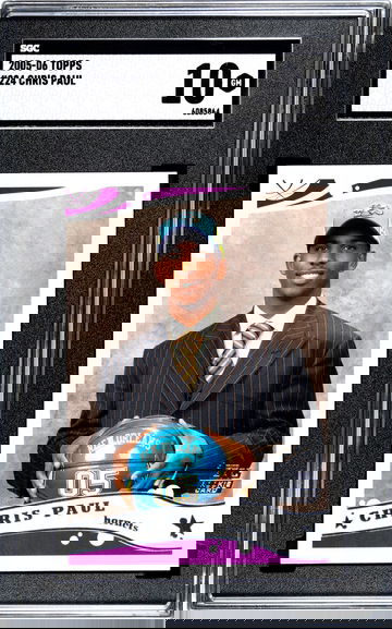 2005-06 Chris Pail Topps Rookie #224 PSA 10