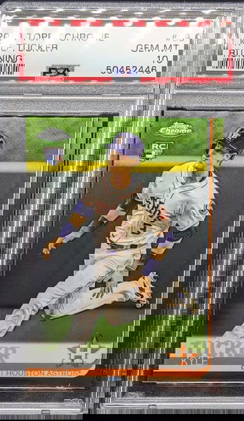 2019 Topps Chrome Kyle Tucker RC #39 PSA 10