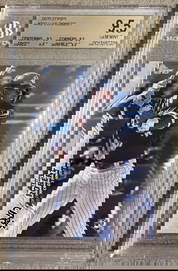 Luis Robert 2020 Topps Rookie RC BGS 9.5 True Gem White Sox