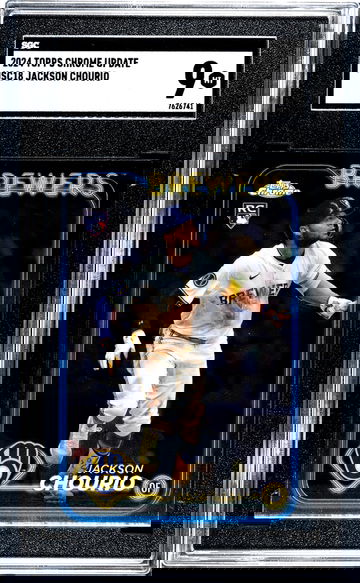 2024 Topps Chrome Update #USC18 Jackson Chourio SGC 9