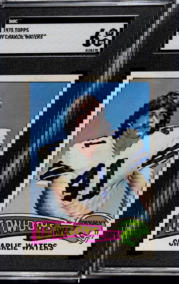 1975 Topps #59 Charlie Waters RC  ROOKIE CARD