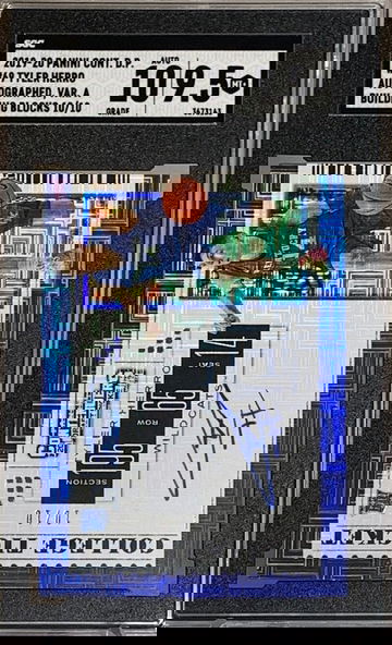 2019 Tyler Herro 10/10 Heat Panini Contenders DP AUTO SGC MINT 10/9.5 #3673163