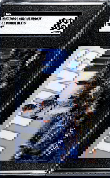 2023 Topps Chrome Update #CT-18 Mookie Betts Titans SGC 8