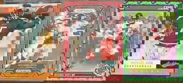 Michael Vick 3 Card Lot