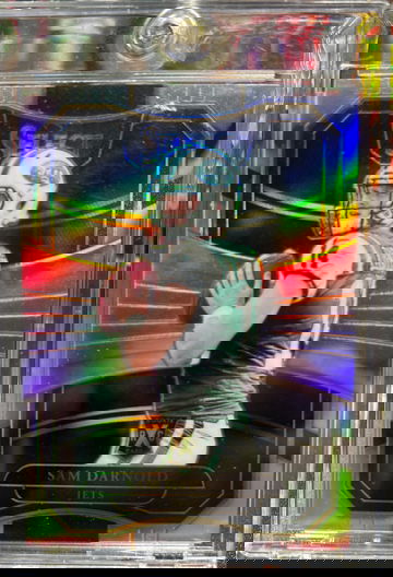 2017 Panini Select Sam Darnold 2018 XRC Silver Prizm Rookie RC #302 Jets