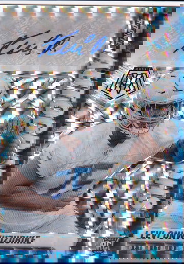 2021 Mosaic Levi Onwuzurike #RA-100 RC Silver Mosaic Auto