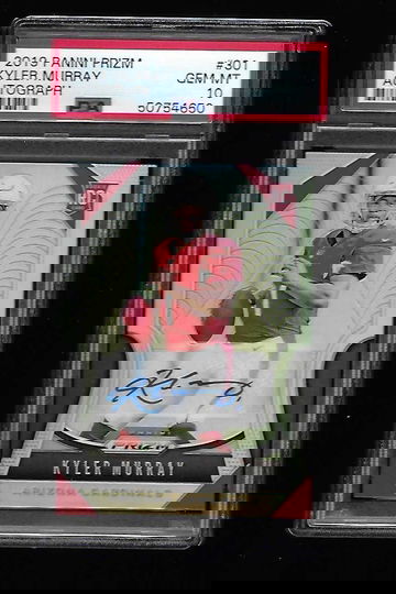 2019 PRIZM KYLER MURRAY AUTO PSA 10