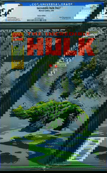 INCREDIBLE HULK #427, CGC 9.4 NM