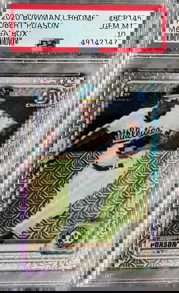2020 Bowman Chrome Mega Box Robert Puason PSA 10