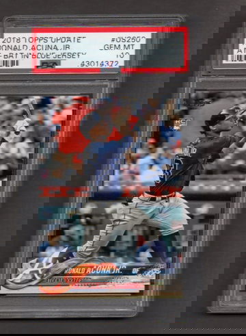 2018 Topps Update #250 Ronald Acuna Jr PSA 10 RC Rookie