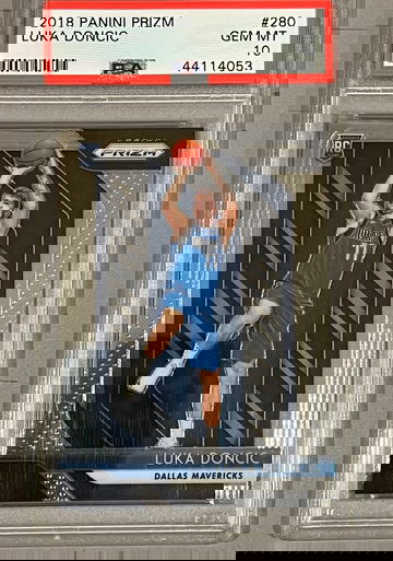 2018 Prizm Luka Doncic PSA 10