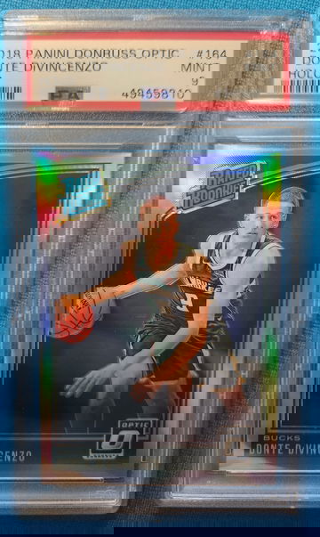 Donte divincenzo 2018 rookie optic holo psa 9