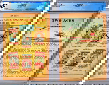 BATMAN #1 CGC PG -NG- *23RD PAGE ONLY* ORIG FIRST PRINT ISSUE OF BATMAN #1 1940