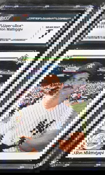 1990 Upper Deck #191 Don Mattingly CGC 7