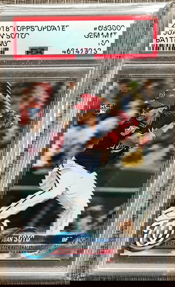 Juan Soto Topps Update US300 PSA 10