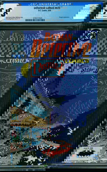 DETECTIVE COMICS #615, CGC 9.8 NM/MT