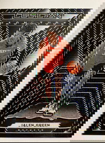 2021 Jalen Green Obsidian Magnitude 1 of 1 RC