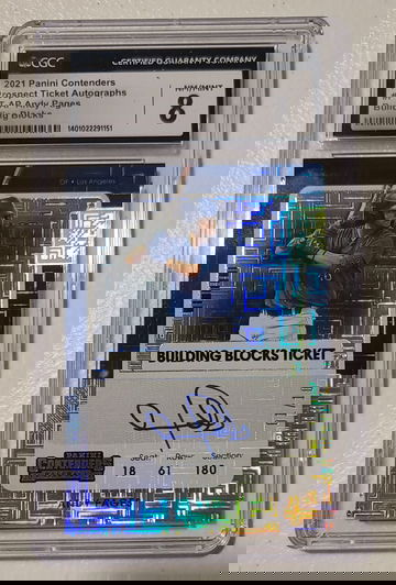 2021 Andy Pages Auto Dodgers Building Blocks