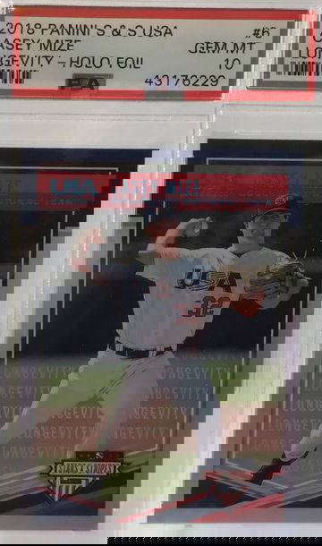 2018 Panini S & S Casey Mize PSA 10-Gem Mint