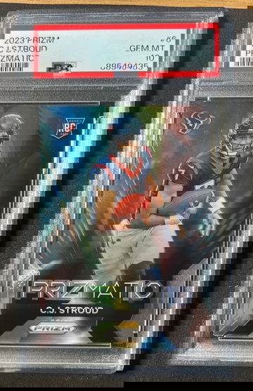 2023 Prizm CJ Stroud Prizmatic PSA 10